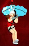 Zippity Do Da Girl Christmas Ornament Personalized by Russell Rhodes