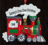 Personalized Train Personalized Christmas Ornament Personalized by Russell Rhodes