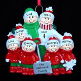 Expecting Christmas Ornament for 7 Outside Together Personalized by RussellRhodes.com