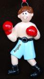 Boxing Christmas Ornament Male Personalized by RussellRhodes.com