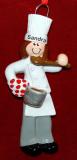 Chef Christmas Ornament Female Personalized by RussellRhodes.com