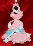 Princess Christmas Ornament Heavenly in Pink Personalized by RussellRhodes.com