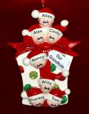 Grandparents Christmas Ornament Xmas Gift 7 Grandkids Personalized by RussellRhodes.com