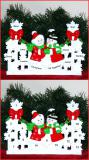 Tabletop Christmas Decoration Snowflakes Family of 8 Personalized by RussellRhodes.com