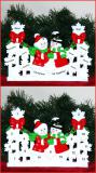 Tabletop Christmas Decoration Snowflakes Family of 10 Personalized by RussellRhodes.com