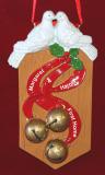 Personalized Our First Home Together Love Birds Christmas Ornament by Russell Rhodes