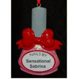 Teenage Girl Christmas Ornament Personalized by Russell Rhodes