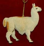 Llama Christmas Ornament by Russell Rhodes