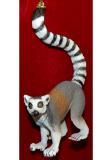 Ring-Tailed Lemur Christmas Ornament Personalized by RussellRhodes.com