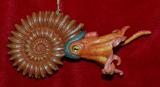 Ammonite Christmas Ornament by Russell Rhodes