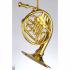French Horn Christmas Ornament Personalized by RussellRhodes.com