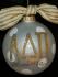 Christmas Lights for Family Glass Christmas Ornament Personalized by Russell Rhodes