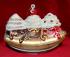 Richly Deserved Delicious Banana Split Christmas Ornament Personalized by Russell Rhodes