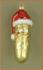 Hide-Me Pickle Glass Christmas Ornament Personalized by Russell Rhodes