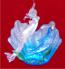 Mermaid Under the Sea Blown Glass Christmas Ornament Personalized by Russell Rhodes