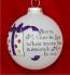 Much Loved Mother-in-Law Christmas Ornament Personalized by Russell Rhodes