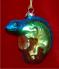 Chameleon Charm Glass Christmas Ornament Personalized by Russell Rhodes