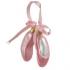 Pettit Ballet Slippers Glass Christmas Ornament Personalized by RussellRhodes.com