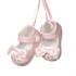 Sturdy-fire Porcelain Pink Baby Shoes Christmas Ornament Personalized by Russell Rhodes