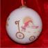 Baby Buggy for Girls Glass Ball Christmas Ornament Personalized by RussellRhodes.com