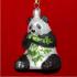 Kung Fu Panda Glass Christmas Ornament Personalized by Russell Rhodes