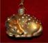 Spring Fawn Glass Christmas Ornament Personalized by Russell Rhodes