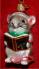 Caroling Mouse (asst) Christmas Ornament Personalized by RussellRhodes.com