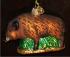 Wild Boar Christmas Ornament Personalized by Russell Rhodes