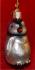 Penguin Chicks (asst) Glass Christmas Ornament Personalized by Russell Rhodes