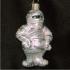 Mummy Glass Christmas Ornament Personalized by Russell Rhodes