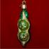 Two Darling Peas in a Pod Christmas Ornament Personalized by Russell Rhodes