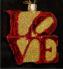 Loved for Life Christmas Ornament Personalized by Russell Rhodes