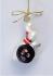 Bowling Ornament Glass Christmas Ornament Personalized by Russell Rhodes