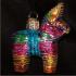 Pinata Mexican Glass Christmas Ornament Personalized by RussellRhodes.com