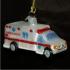 Ambulance Glass Christmas Ornament Personalized by RussellRhodes.com