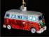 Camper Van Glass Christmas Ornament Personalized by Russell Rhodes