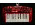 Rock Band Keyboard Personalized Christmas Ornament Personalized by Russell Rhodes