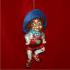 Pinocchio Glass Glass Christmas Ornament Personalized by Russell Rhodes