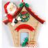 Decked Out Doghouse Christmas Ornament Personalized by RussellRhodes.com