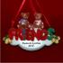 Best Friends Christmas Ornament Personalized by Russell Rhodes