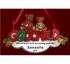 Teddy-Bear Precious My Godchild Christmas Ornament Personalized by Russell Rhodes