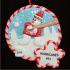 Snowy Fun Baseball Christmas Ornament Personalized by RussellRhodes.com