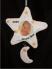 Star Frame Baby Pink Christmas Ornament Personalized by Russell Rhodes