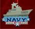 U.S. Navy Air Craft Carrier Honor of Service Christmas Ornament Personalized by Russell Rhodes