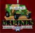 U.S. Marine Humvee Honor of Service Christmas Ornament Personalized by Russell Rhodes