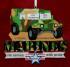 U.S. Marine Humvee Honor of Service Christmas Ornament Personalized by RussellRhodes.com