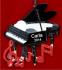 The Glory of the Piano Christmas Ornament Personalized by Russell Rhodes