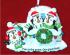 Igloo for 3 - Our 3 Kids Christmas Ornament Personalized by Russell Rhodes