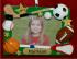Sports Fanatic Picture Frame for Girls or Boys Christmas Ornament Personalized by Russell Rhodes