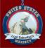 In Memory of My US Marine Frame Christmas Ornament Personalized by Russell Rhodes